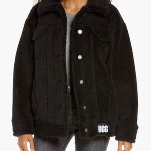 UGG Black Sherpa Jacket